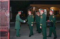 Thủ trưởng Bộ Tư lệnh Quân khu kiểm tra, chúc tết các cơ quan, đơn vị